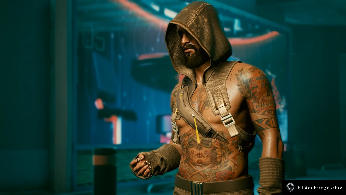 Обложка мода: Капюшоны Призрака – стильный аксессуар для Cyberpunk 2077