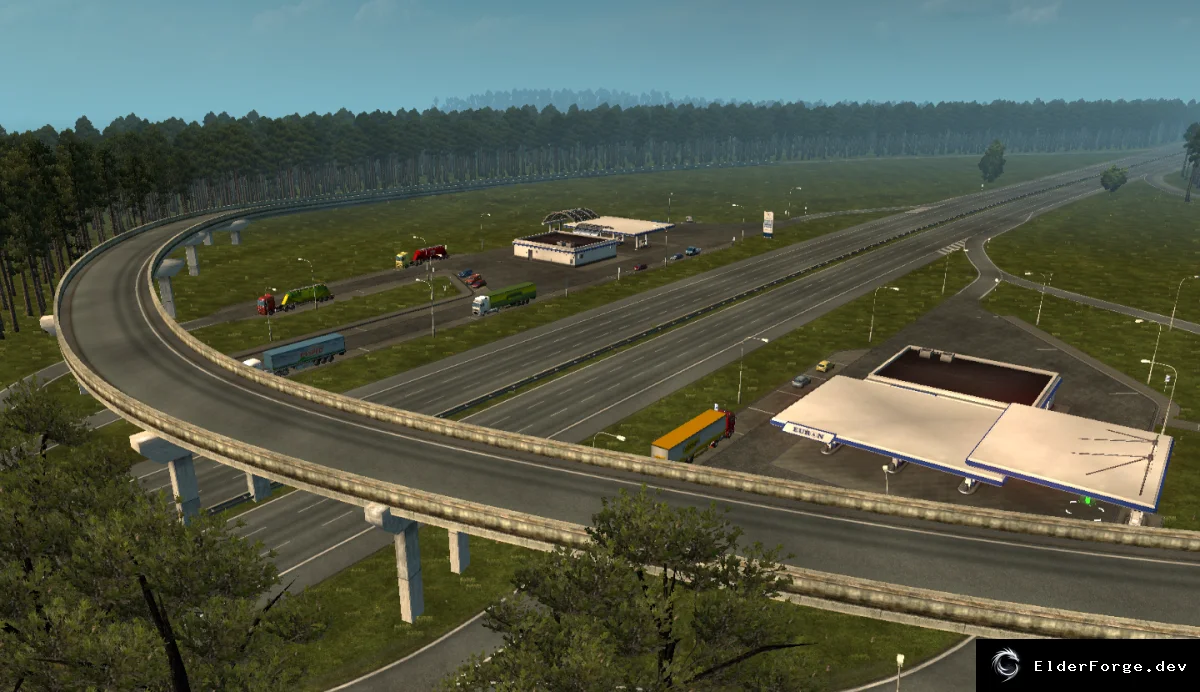 Обложка мода: Карта Остров V1.3 для Euro Truck Simulator 2 – улучшенная детализация