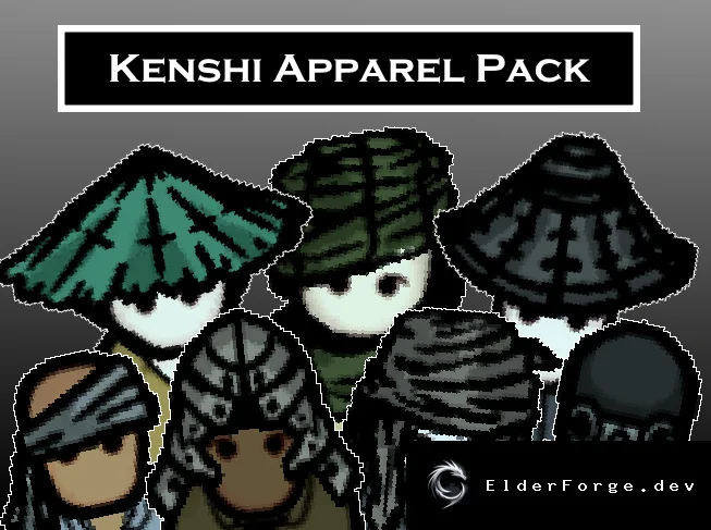 Kenshi Apparel Pack – одежда и броня из Kenshi для RimWorld