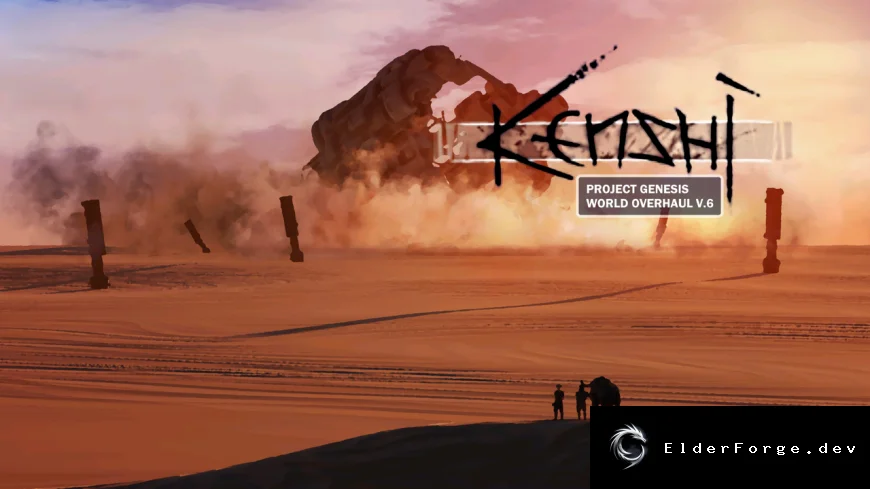 Обложка мода: Kenshi Genesis – масштабный мод, расширяющий мир, фракции и локации