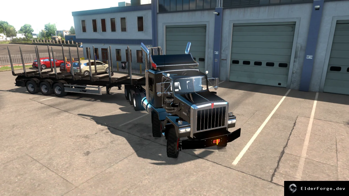 Обложка мода: Kenworth C500 JDM – новый грузовик для Euro Truck Simulator 2 (ETS2)