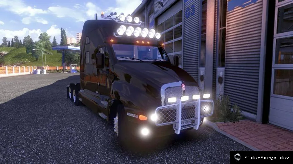 Обложка мода: Kenworth T-2000 – новый грузовик для Euro Truck Simulator 2