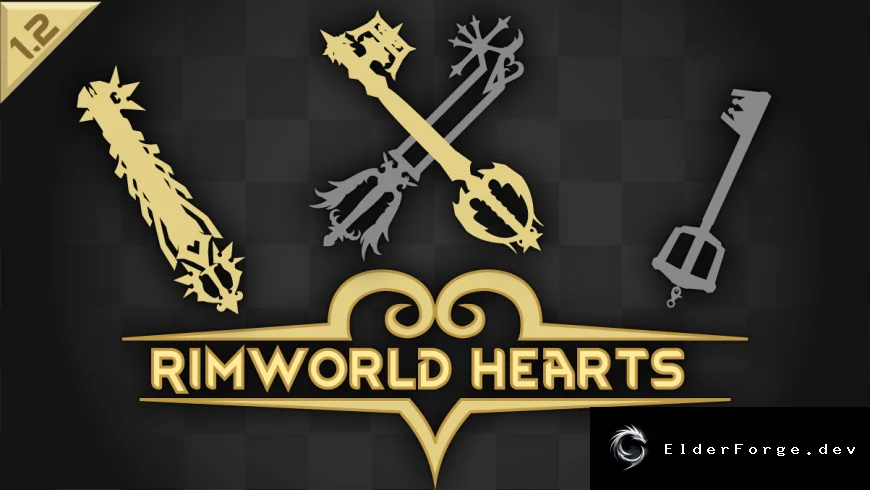 Keyblade Legends – 4 уникальных клинка с Limit Break для RimWorld