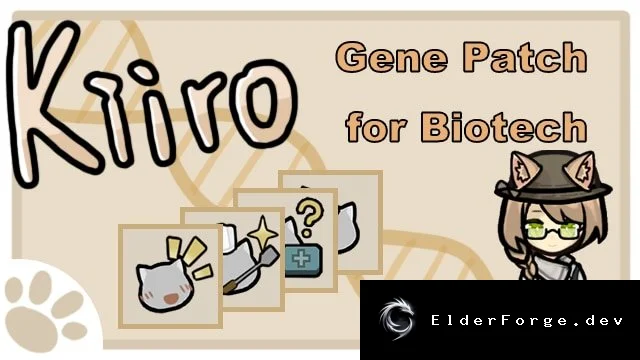 Kiiro Race Gene Patch – новые ксенотипы для Kiiro Race в RimWorld