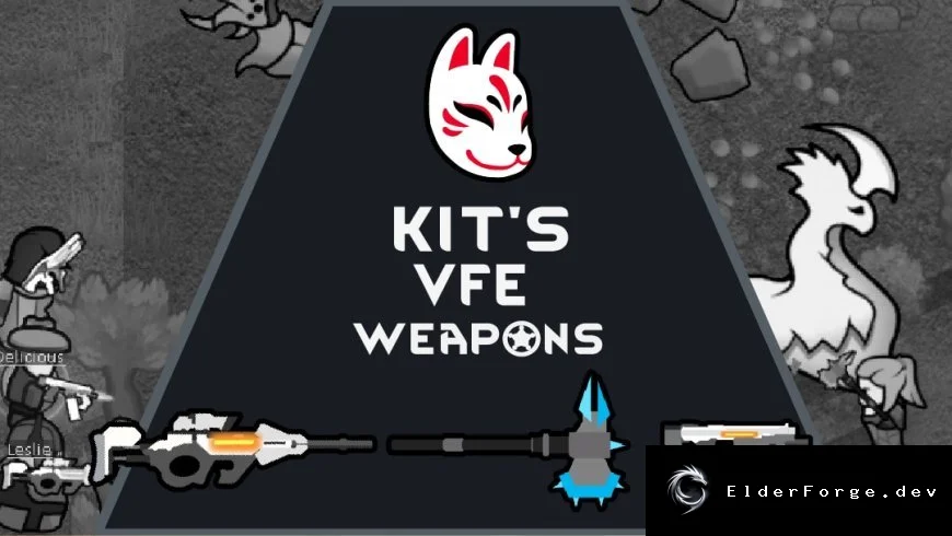 Kit's VFE Weapons Continued – футуристическое оружие для RimWorld