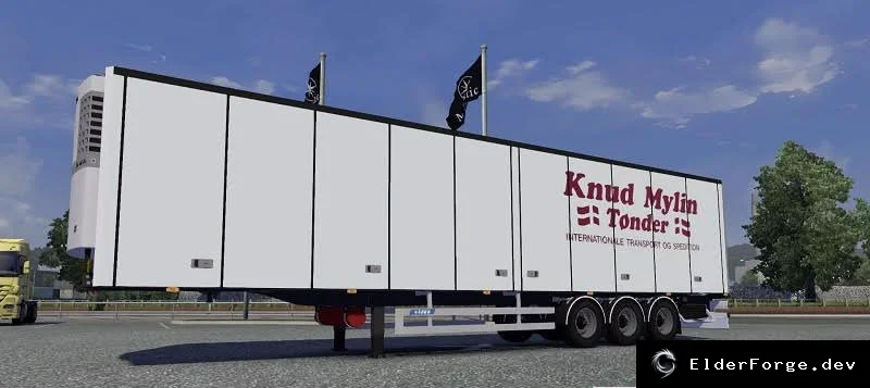 Обложка мода: Knud Mylin Narko Trailer – реальный прицеп для Euro Truck Simulator 2