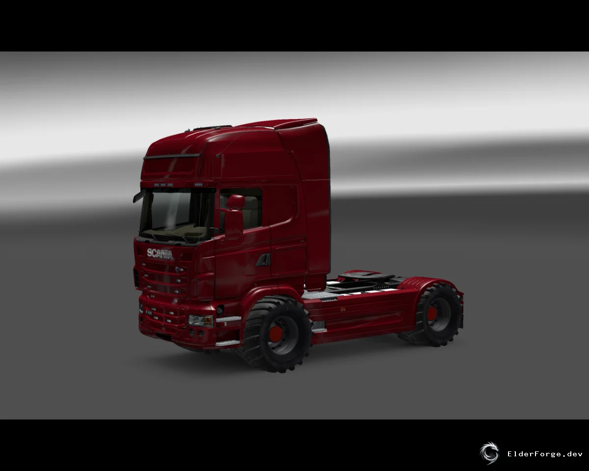 Обложка мода: Колёса для тяжёлого бездорожья – мод для Euro Truck Simulator 2