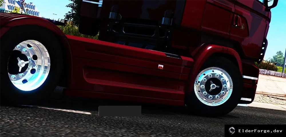 Обложка мода: Колёса Vabis для всех тягачей в Euro Truck Simulator 2