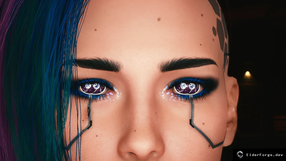 Обложка мода: Коллекция автономных модов для глаз в Cyberpunk 2077 от Ladybella