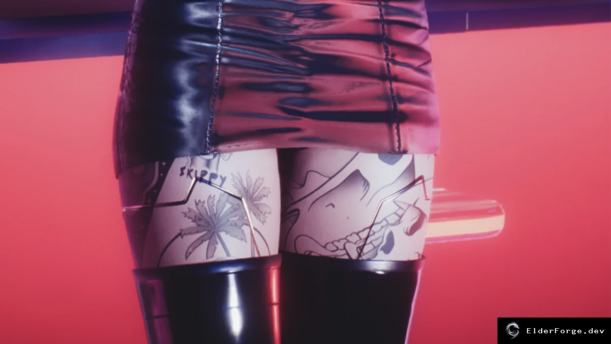 Обложка мода: Короткие платья для Ви – новые стили в Cyberpunk 2077