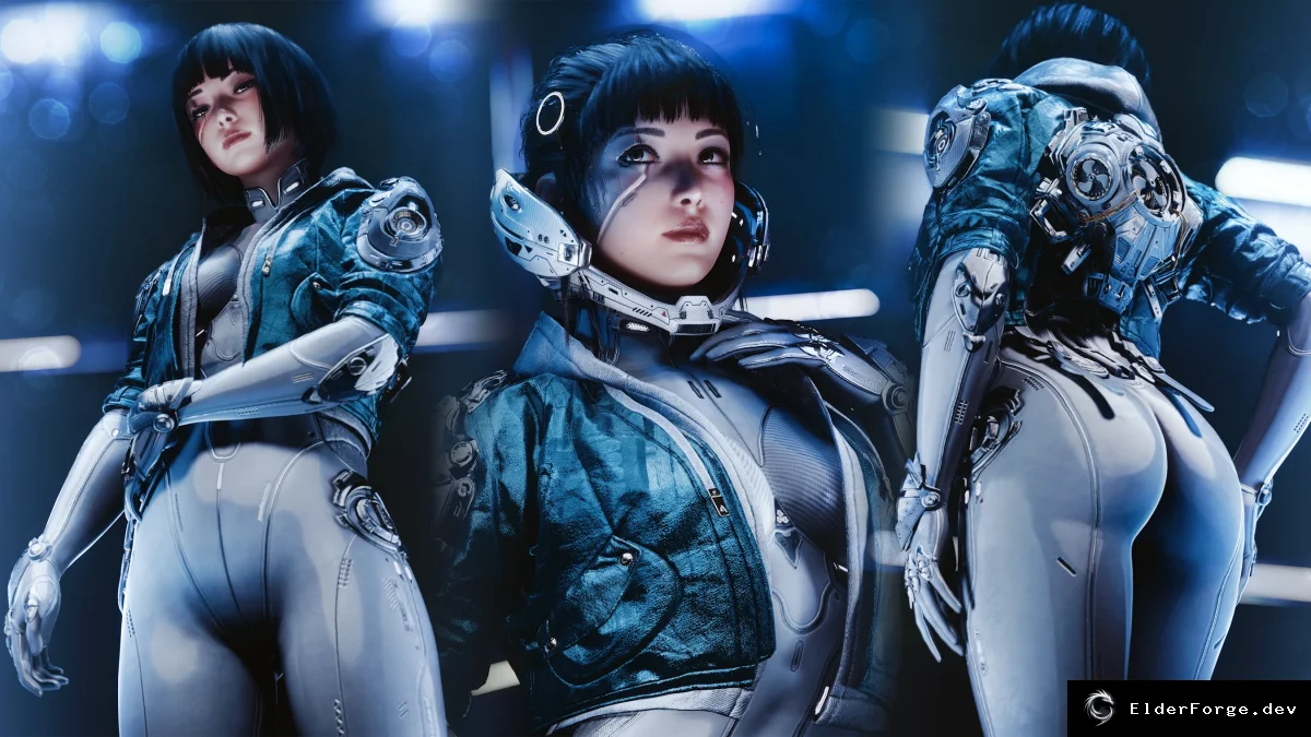 Обложка мода: Костюм Валби из The First Descendant для Cyberpunk 2077