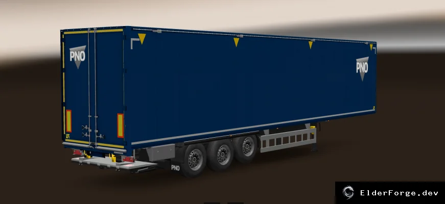 Обложка мода: Kraker Walkingfloor – пакет прицепов с 5 уникальными скинами для Euro Truck Simulator 2