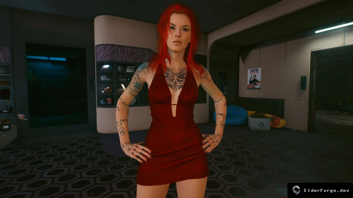 Обложка мода: Красивое платье для Ви в Cyberpunk 2077 – стильные варианты одежды