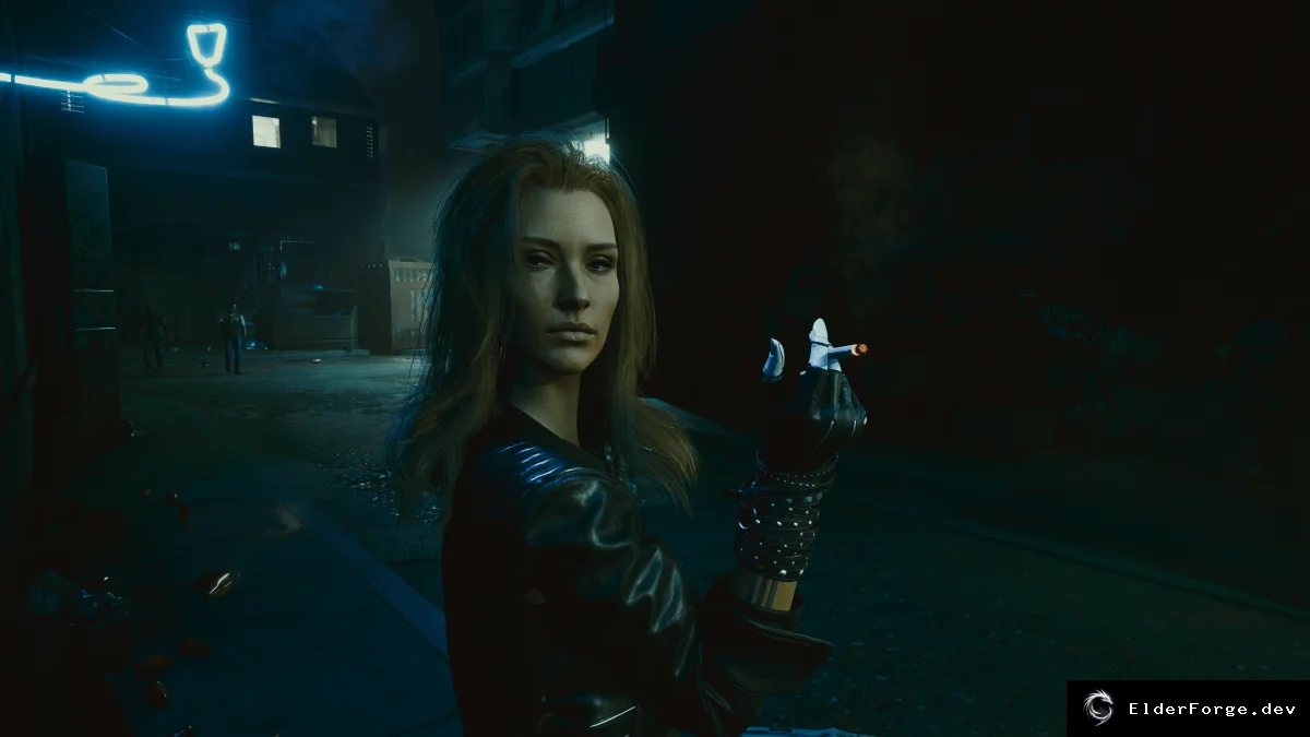 Обложка мода: Красивый пресет «Альт» для Cyberpunk 2077 – новый внешний вид персонажа