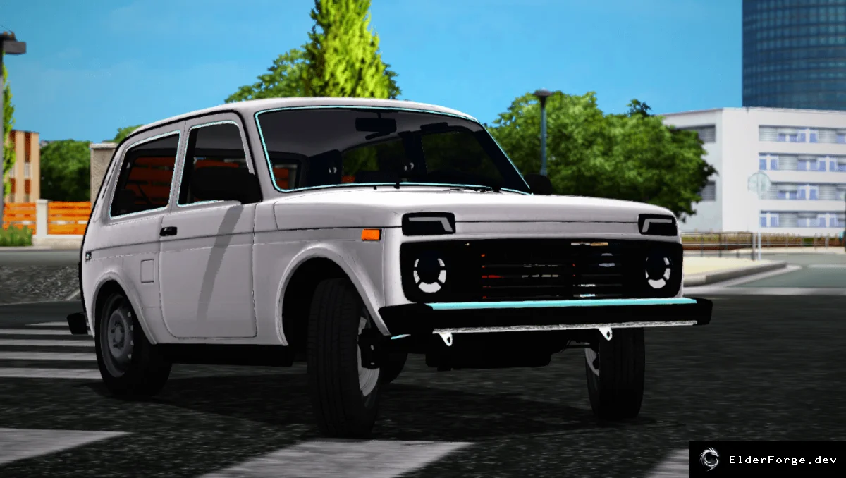 Обложка мода: Lada Niva для Euro Truck Simulator 2 – полная комплектация 1.31.x