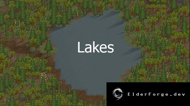 Обложка мода: Lakes – Строимые озёра для RimWorld (мод из серии Natural)