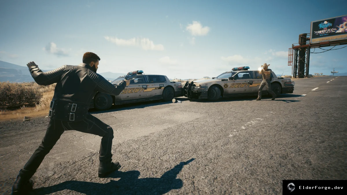 Обложка мода: Law Enforcement Overhaul – расширенный мод полиции для Cyberpunk 2077