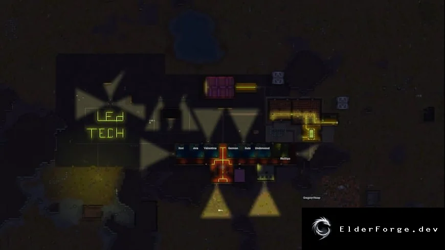 LED Technology – энергоэффективные светильники для RimWorld