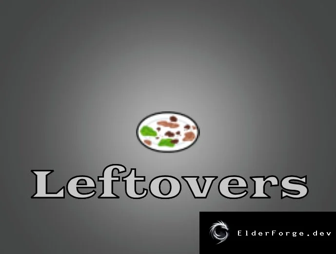 Leftovers – остатки пищи для животных и рабов в RimWorld