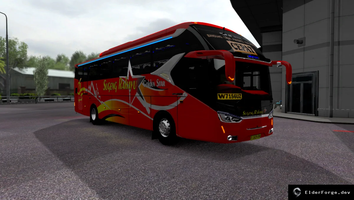 Обложка мода: Legacy Sky SR2 XHD Prime – роскошный туристический автобус для Euro Truck Simulator 2