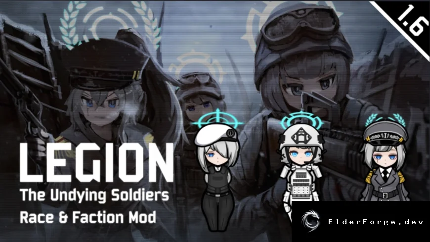 Legion – синтетическая раса неуёмных солдат и новые фракции для RimWorld