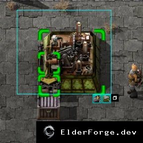 Обложка мода: Липкий загрузчик – автоматический погрузчик для зданий Factorio