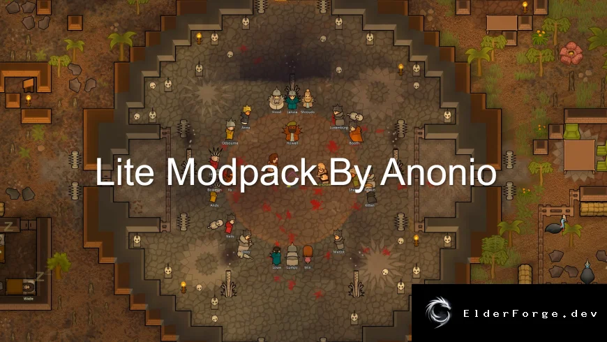LitePack для RimWorld – компактный набор модов с поддержкой Multiplayer