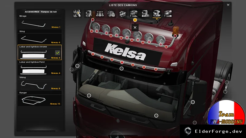 Обложка мода: Lobar и Lightbox для Mercedes Actros MPIV – мод для Euro Truck Simulator 2