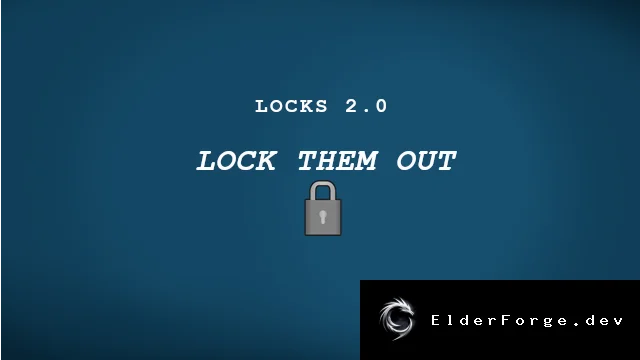 Locks 2 – улучшенный контроль доступа в RimWorld