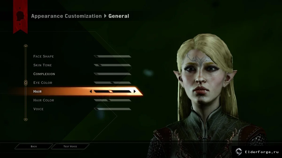 Обложка мода: Long Hair 4 Female Elf — новая длинная прическа для эльфиек в Dragon Age: Inquisition