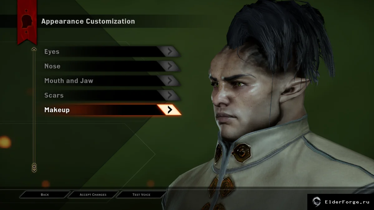 Обложка мода: Long Mohawk для Кунари в Dragon Age: Inquisition – пять вариантов причесок