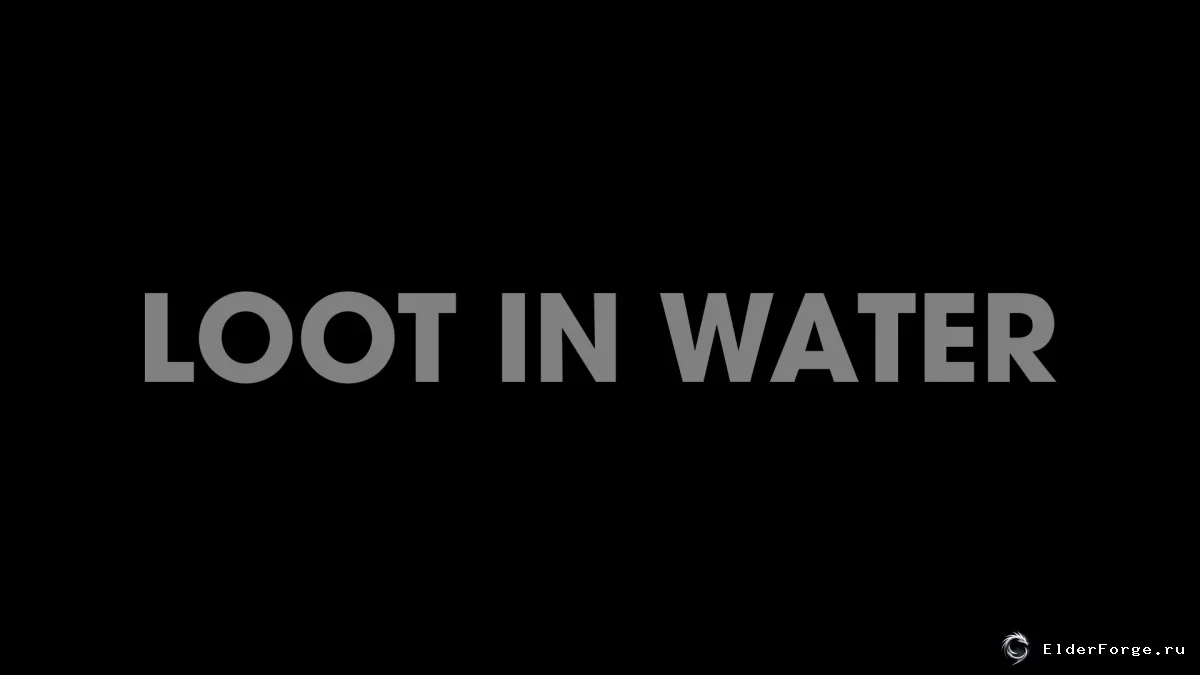 Loot In Water — лут из подводных боёв в Ведьмак 3 (Next Gen)