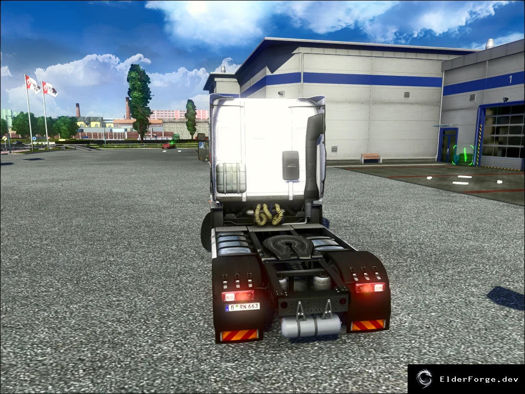 Обложка мода: lowBloom – уменьшение блум‑эффекта в Euro Truck Simulator 2