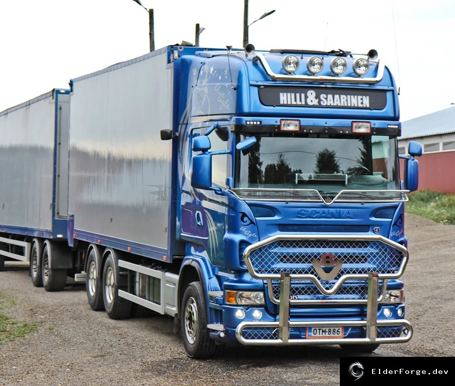Обложка мода: Lux Accessory Pack для Scania R&amp;S RJL – хромированные детали и светодиоды (ETS2)