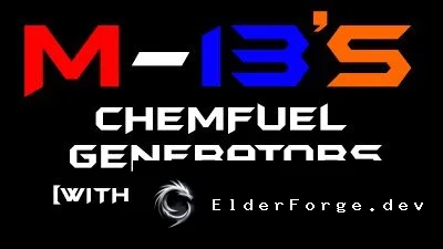 M-13 ChemFuel Generators – четыре уровня мощности для RimWorld