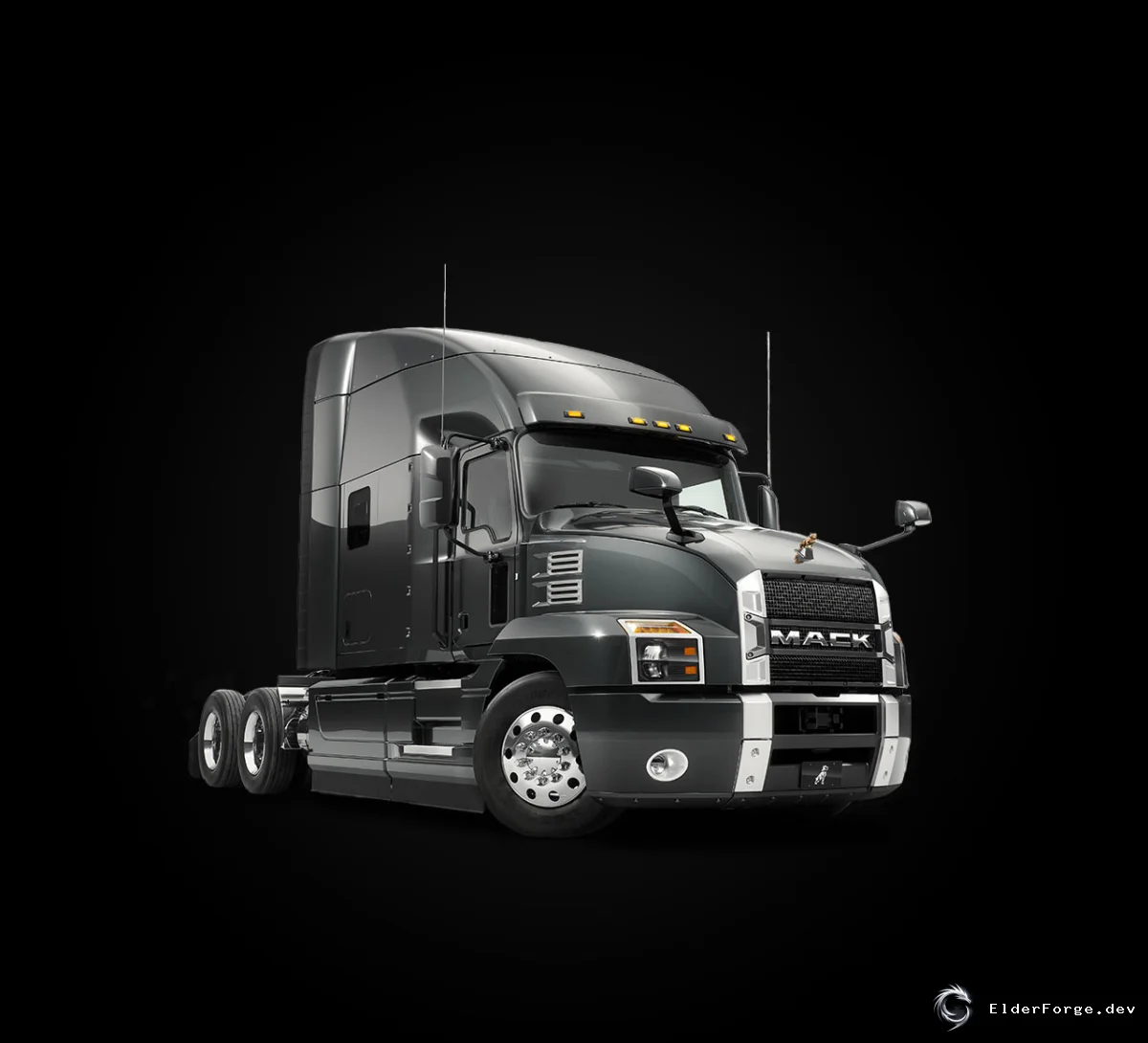 Обложка мода: Mack Anthem для Euro Truck Simulator 2 – полная адаптация под версию 1.37.x