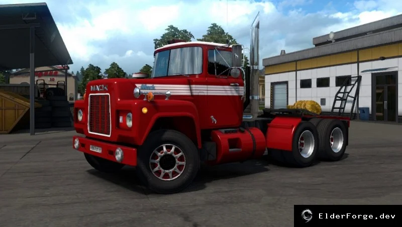Обложка мода: Mack R Series для Euro Truck Simulator 2 – полная комплектация 2021