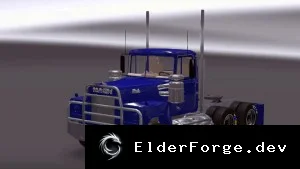 Обложка мода: Mack RS700 для Euro Truck Simulator 2 – новый тяжёлый грузовик