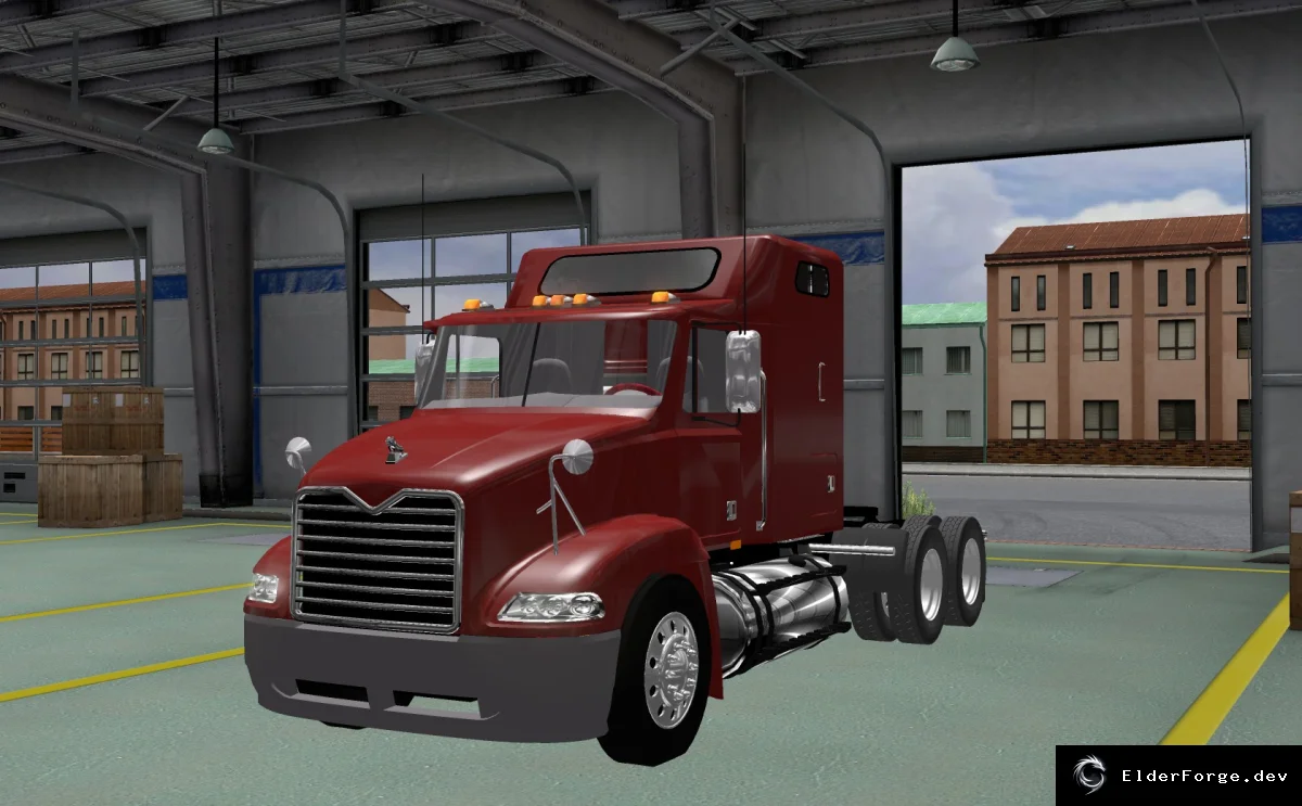 Обложка мода: Mack Vision beta v2 – новый тюнинг для Euro Truck Simulator 2