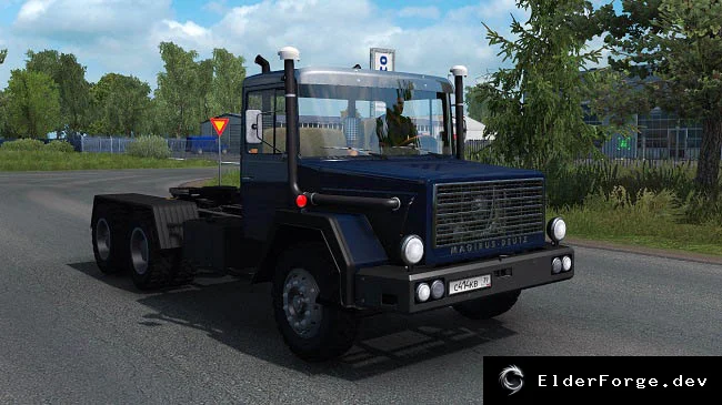 Обложка мода: Magirus-Deutz 290 (mTG) – новый грузовик для Euro Truck Simulator 2 1.38.x
