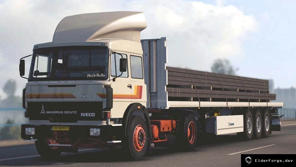 Обложка мода: Magirus Deutz 360M – новый грузовик для Euro Truck Simulator 2 (ETS2)