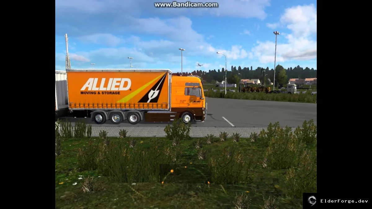 Обложка мода: MAN Allied Tandem Pack – новые двойные тягачи для Euro Truck Simulator 2