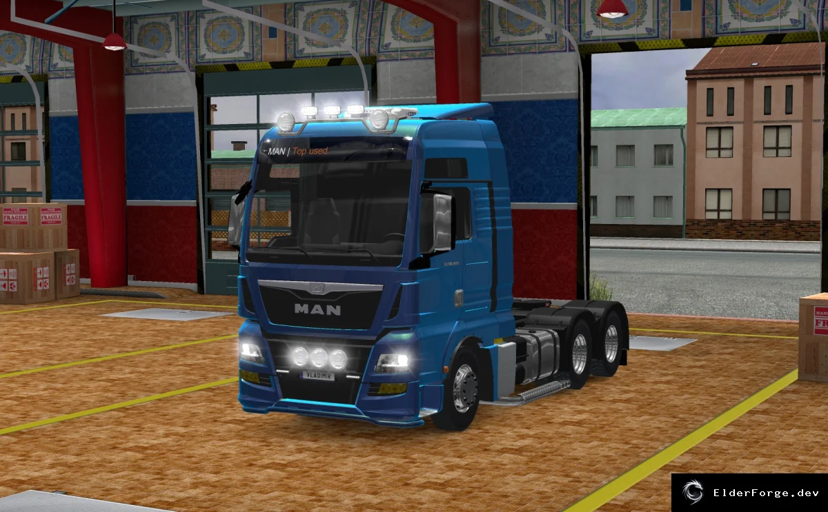 Обложка мода: MAN Euro 6 v4.0 – новый кузов и тюнинг для ETS2