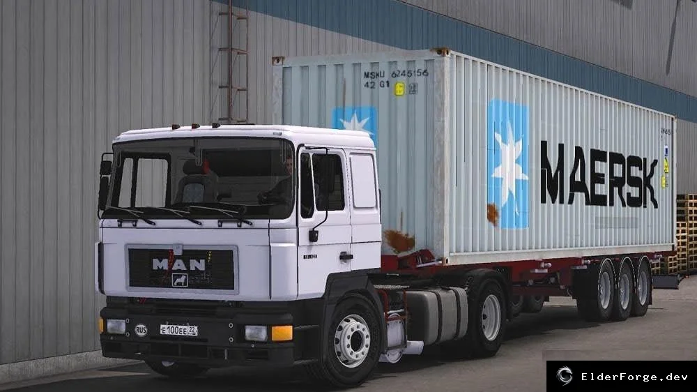 Обложка мода: MAN F90 для Euro Truck Simulator 2 – полное обновление под патч 1.24