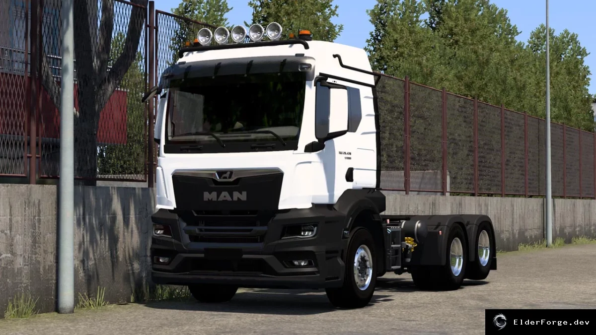 Обложка мода: MAN TGS 2020 для Euro Truck Simulator 2 – новый грузовик v2.4