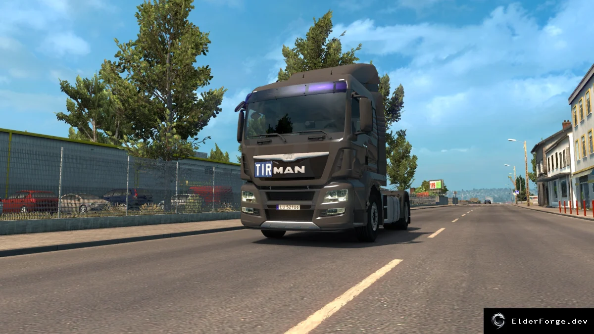 Обложка мода: MAN TGS v1.3 (DX11) – новый грузовик для Euro Truck Simulator 2