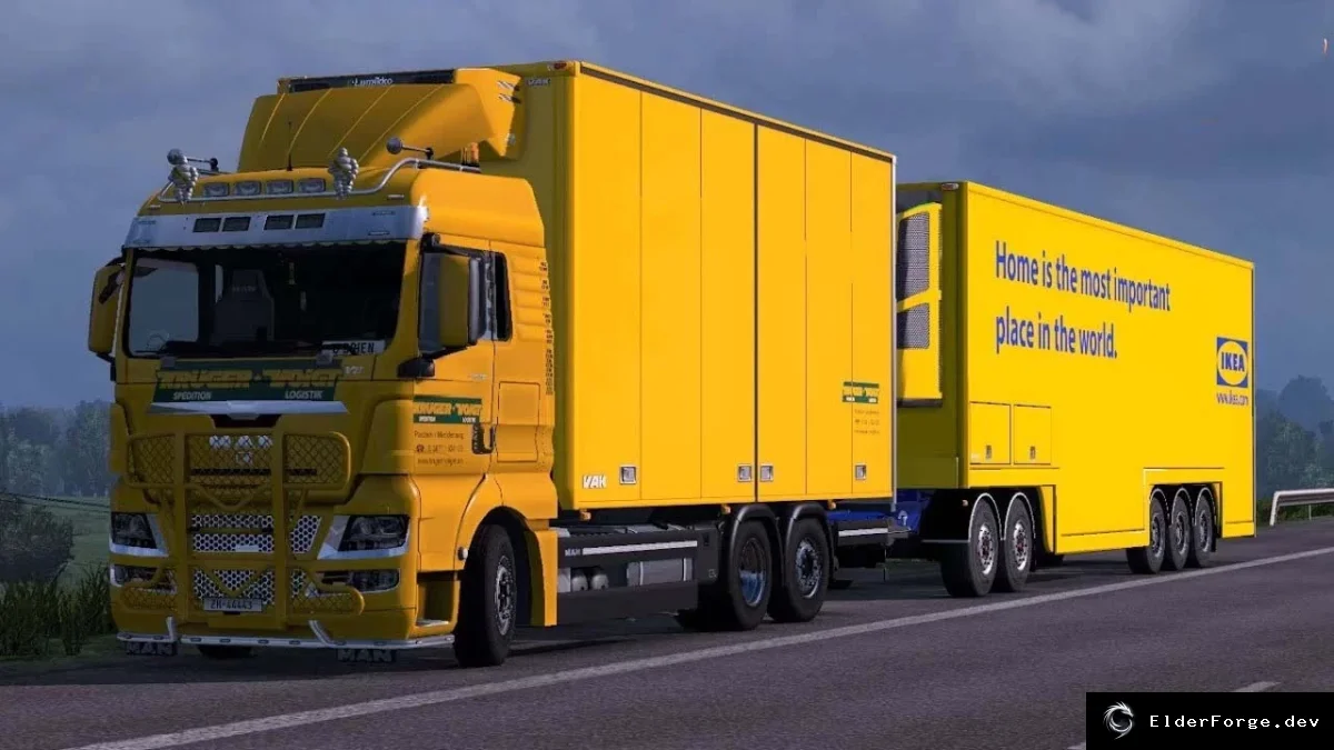 Обложка мода: MAN TGX 2010 для Euro Truck Simulator 2 – полное обновление 1.47