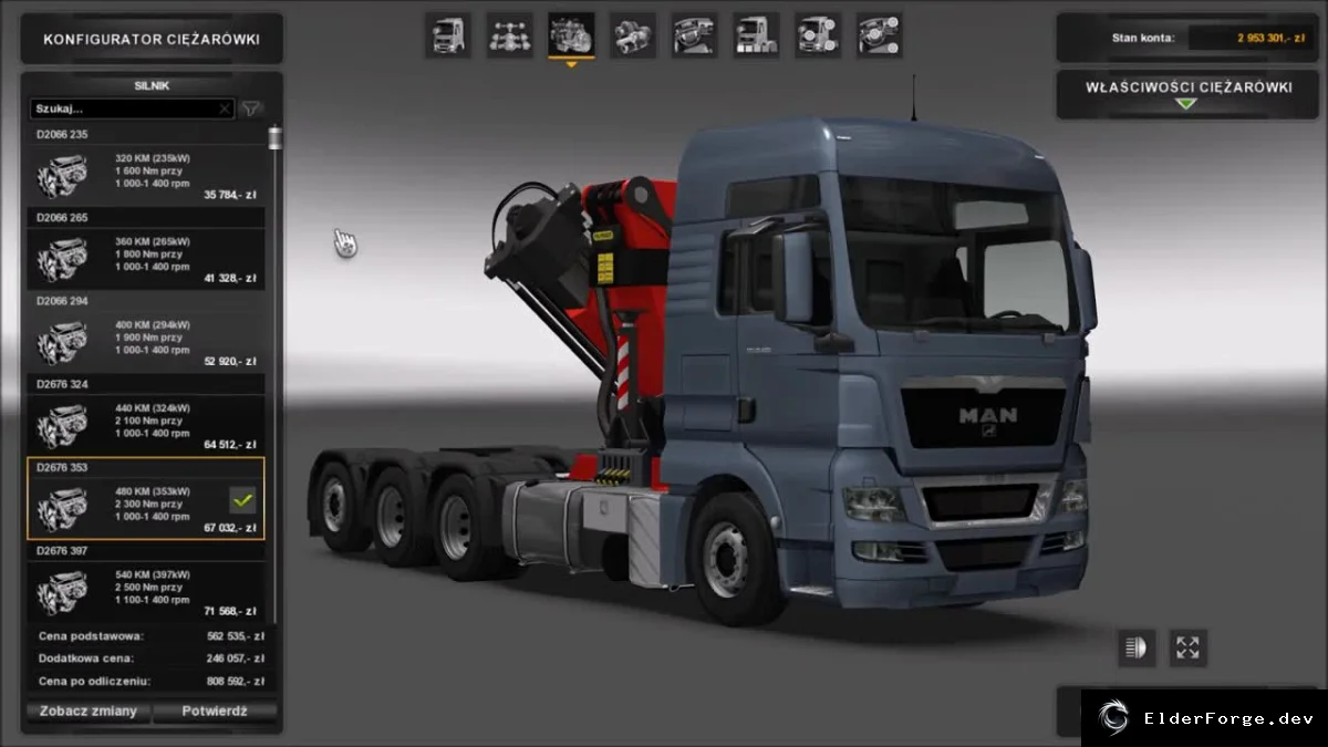 Обложка мода: MAN TGX 2010 v3.4 – полный набор кабин, шасси и тюнинга для ETS2