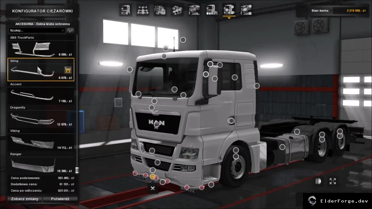 Обложка мода: MAN TGX 2010 v3.8 – Полный набор кабин, шасси и тюнинга для ETS2