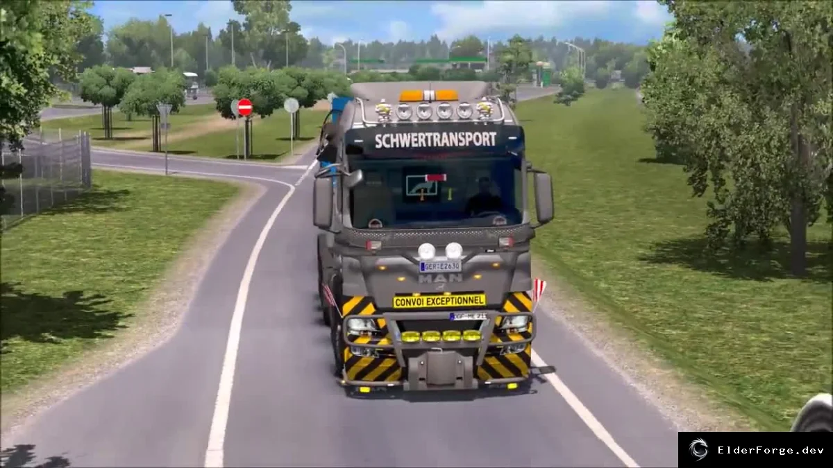 Обложка мода: MAN TGX 2010 v4.3 – полная модель грузовика для Euro Truck Simulator 2